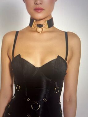 Bordelle signature wide strap collar